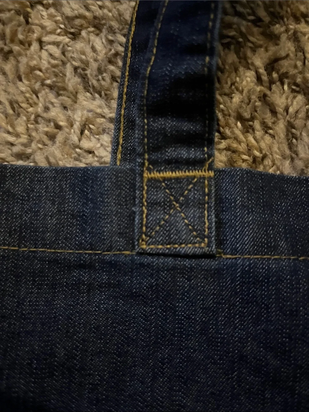 The Melt Denim Tote Bag